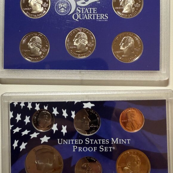 2005-S US Mint Proof Set, 10 coins, Original Official Package - Picture 3 of 9